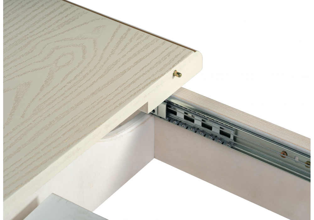 фото стол деревянный раскладной woodville маранта 618716 слоновая кость | 220svet.ru