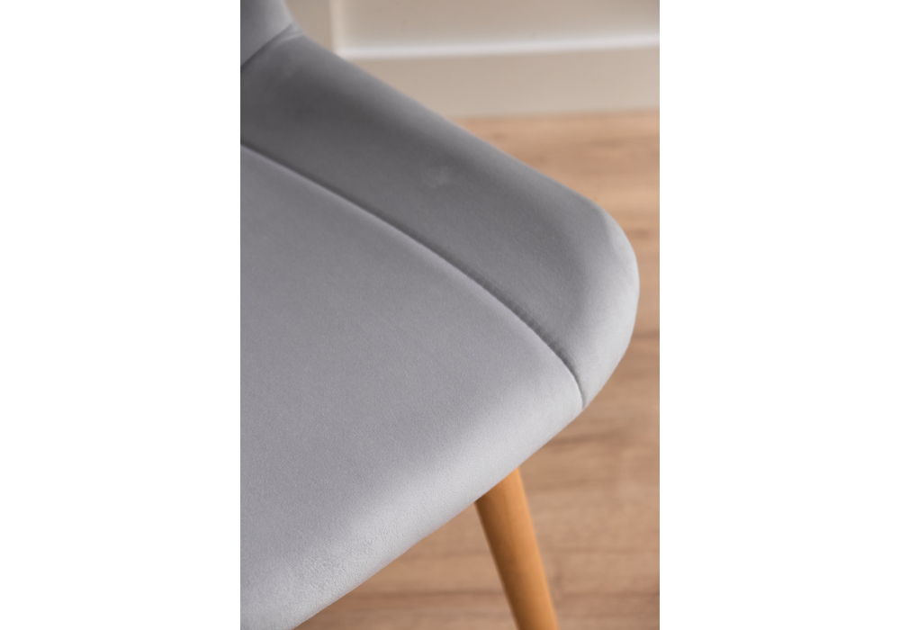 фото стул деревянный вращающийся woodville седа 360 светло-серый (zd 960) / светлое дерево np 632375 | 220svet.ru