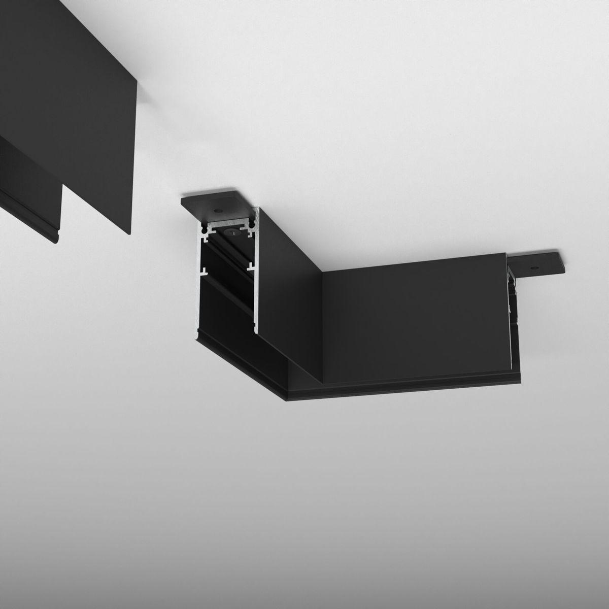 фото коннектор угловой для накладного шинопровода elektrostandard 85090/11 a062194 | 220svet.ru