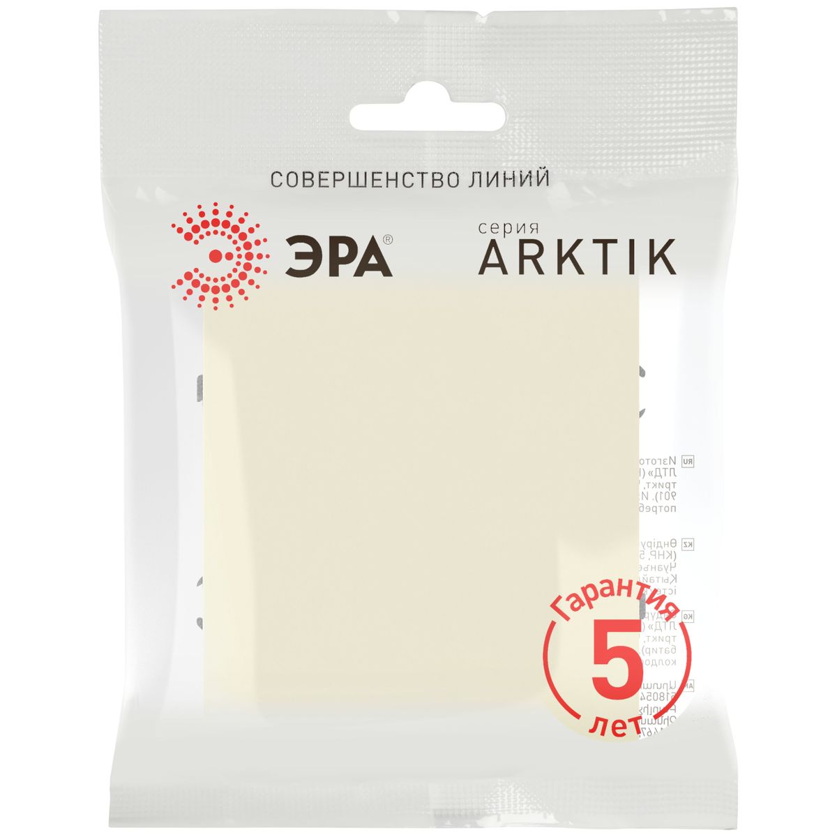 фото кнопка эра arktik 16-1109-02 10ах-250в слоновая кость б0070395 | 220svet.ru