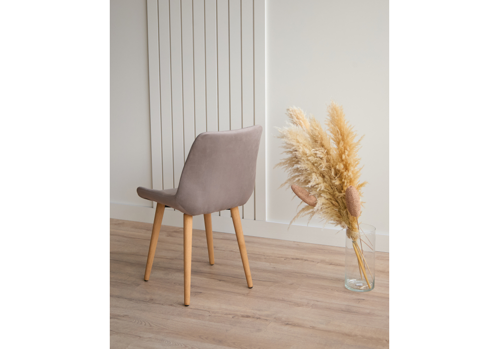 фото стул деревянный вращающийся woodville челси 360 латте (zd 290) / светлое дерево np 632491 | 220svet.ru