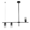Миниатюра фото подвесная люстра escada reverse 2100/3p black | 220svet.ru