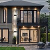 Миниатюра фото уличный накладной светильник эра wl41 gr б0054418 | 220svet.ru