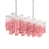 Миниатюра фото подвесной светильник loft it murano 10580/1000r clear pink | 220svet.ru