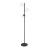 Миниатюра фото торшер lumina deco fredica ldf 6030-3 bk | 220svet.ru