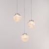 Миниатюра фото подвесной светильник delight collection md25030003-3a chrome/clear | 220svet.ru