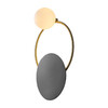 Миниатюра фото настенный светильник delight collection mt8844-1w black | 220svet.ru