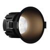 Миниатюра фото встраиваемый светильник italline it06-6025 black 4000k | 220svet.ru