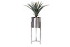 Миниатюра фото подставка под цветы серебро d25*70cм garda decor 13rxfp3105l-silver | 220svet.ru