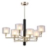 Миниатюра фото потолочная люстра crystal lux maestro sp-pl5+5 gold | 220svet.ru
