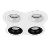 Миниатюра фото d64606060707 светильник lightstar domino round мr16 | 220svet.ru