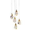Миниатюра фото подвесной светильник 9701p/5r brass delight collection | 220svet.ru