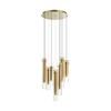 Миниатюра фото подвесная светодиодная люстра odeon light shiny 5061/32lb золотой | 220svet.ru