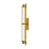 Миниатюра фото настенный светодиодный светильник delight collection ob2538 gold | 220svet.ru