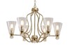 Миниатюра фото подвесная люстра newport margaret 4736/c gold м0070459 | 220svet.ru