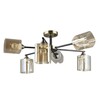 Миниатюра фото потолочная люстра на штанге arte lamp merci a4185pl-6bk | 220svet.ru