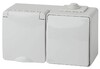 Миниатюра фото блок розетка-выключатель эра эксперт ip65 16a 250v 11-7601-03 б0035993 | 220svet.ru