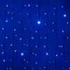 Миниатюра фото гирлянда занавес 2 x 2 м синий 220в, 400 led, провод черный каучук 2,3мм, ip65 ltc eco402-1-2b | 220svet.ru