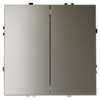 Миниатюра фото выключатель встраиваемый двухклавишный 10а voltum s70 vls020104 (шелк) | 220svet.ru