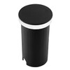 Миниатюра фото уличный встраиваемый светодиодный светильник arte lamp piazza a3601in-1bk | 220svet.ru