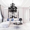 Миниатюра фото подвесной светильник loft it zenith 10210/6 black | 220svet.ru