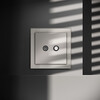 Миниатюра фото розетка телевизионная встраиваемая оконечная tv+sat voltum s70 vls060403 (кашемир) | 220svet.ru