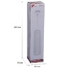 Миниатюра фото подвесной светильник reluce 16002-0.9-001ld 200mm gu10 wt | 220svet.ru