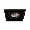 Миниатюра фото встраиваемый светильник italline 100511 black | 220svet.ru