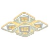 Миниатюра фото потолочная светодиодная люстра profit light 8051/4+1 wht b | 220svet.ru