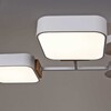 Миниатюра фото светильник потолочный reluce 03363-0.3-04 wh+wood | 220svet.ru