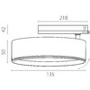 Миниатюра фото трековый трехфазный светильник 35w lightstar alta pro a5746triac | 220svet.ru