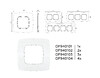 Миниатюра фото рамка ambrella volt omega opera of940102 | 220svet.ru