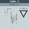 Миниатюра фото парковый фонарь fumagalli nebo/cefa u23.202.000.wxe27 | 220svet.ru