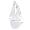 Миниатюра фото светильник-ночник uniel dtl-315 кораблик/white ul-00007051 | 220svet.ru