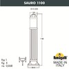 Миниатюра фото садовый светильник-столбик fumagalli sauro 1100  d15.555.000.wyf1r | 220svet.ru