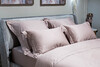 Миниатюра фото простыня на резинке сатин пудреная роза 90*200*22 garda decor 130hb-bsh9030-pros ros | 220svet.ru