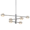Миниатюра фото люстра mx22030002-6a chrome/clear delight collection | 220svet.ru