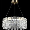 Миниатюра фото подвесная люстра reluce 02601-0.4-104w led cop+ch | 220svet.ru