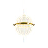 Миниатюра фото подвесной светильник delight collection 8631p/c gold/clear | 220svet.ru