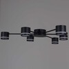 Миниатюра фото люстра reluce 06730-0.3-06 gx53 bk | 220svet.ru