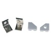 Миниатюра фото набор аксессуаров (ul-00004061) uniel ufe-n13 silver a polybag | 220svet.ru