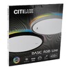 Миниатюра фото потолочный светильник с пультом ду citilux basic line cl738321el | 220svet.ru