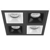 Миниатюра фото d54706070607 светильник lightstar domino quadro мr16 | 220svet.ru