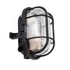 Миниатюра фото уличный настенный светильник deko-light syrma oval black 401012 | 220svet.ru