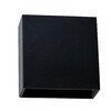 Миниатюра фото уличный настенный светодиодный светильник arte lamp algol a1445al-1bk | 220svet.ru