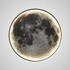 Миниатюра фото настенный светодиодный светильник imperium loft луна 208938-23 | 220svet.ru