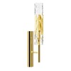 Миниатюра фото бра crystal lux primavera ap1 gold | 220svet.ru