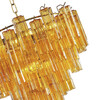 Миниатюра фото подвесная люстра delight collection owd2093-d75 gold/amber | 220svet.ru