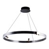 Миниатюра фото подвесная светодиодная люстра arte lamp cesare a1993sp-38bk | 220svet.ru