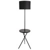 Миниатюра фото торшер arte lamp combo a2070pn-1bk | 220svet.ru
